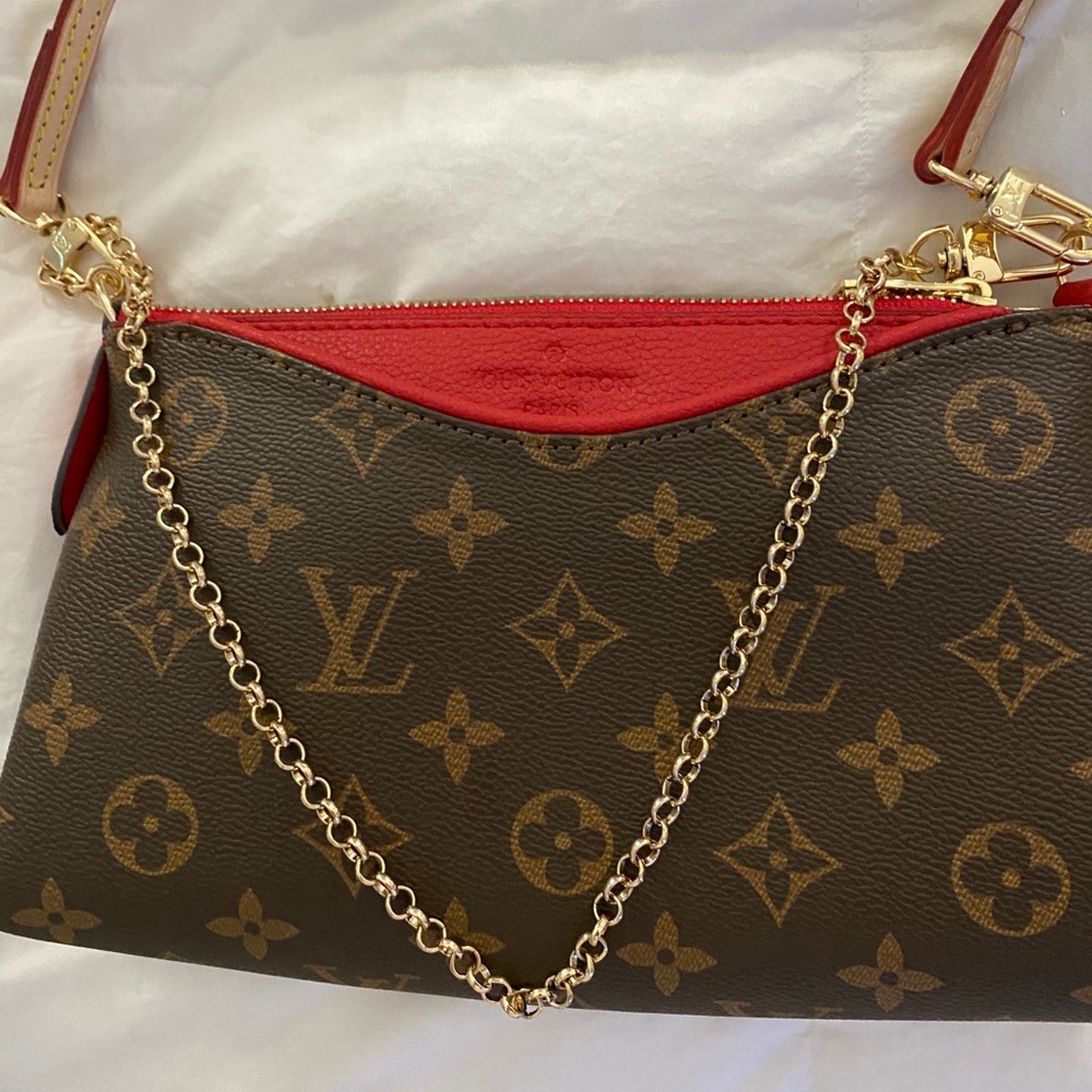 Louis Vuitton Monogram Pallas Clutch